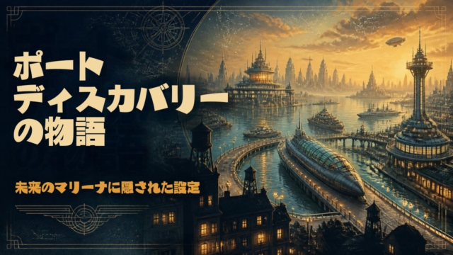 【ポートディスカバリーのバックグラウンドストーリー（BGS）とは？】知れば知るほど沼る”未来の港”の裏設定