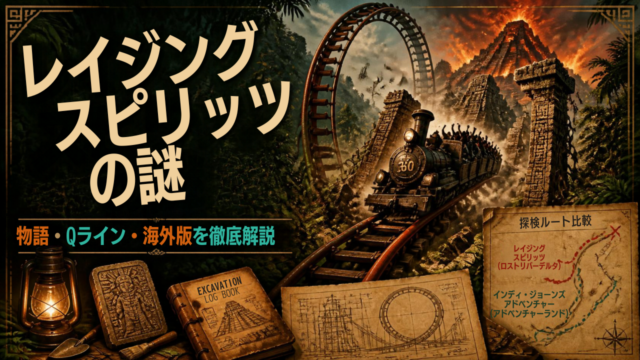 レイジングスピリッツ徹底解説｜怒れる神々のバックグラウンドストーリーと「待ち列の現場検証」ガイド