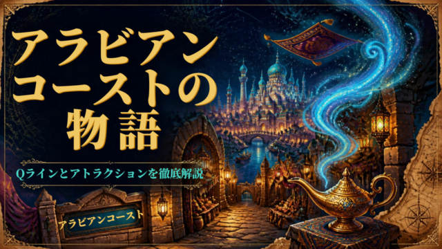 【東京ディズニーシー】アラビアンコーストは「ジーニーが作った街」だった――公式設定と建築から読み解くバックグラウンドストーリー